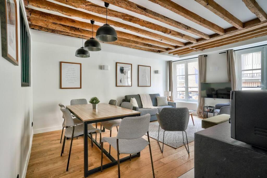 Magnifique Appartement Pour 6 - Montorgueil Paris Exterior photo