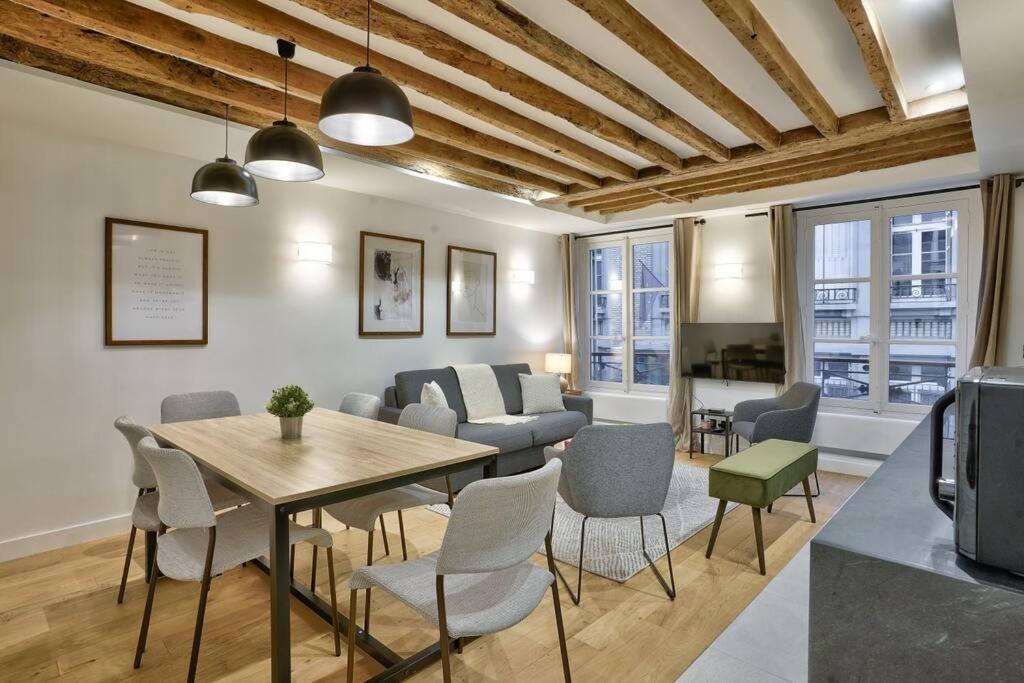 Magnifique Appartement Pour 6 - Montorgueil Paris Exterior photo